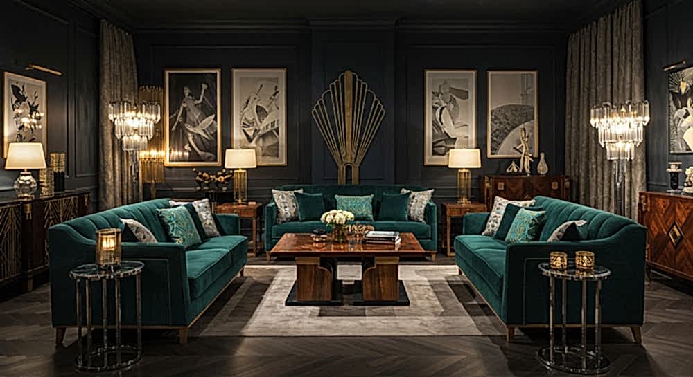 Art Deco: Mekan Tasarımında Zarafet ve İhtişamın Buluşması