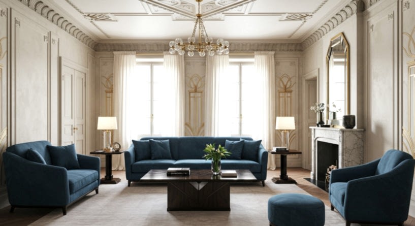 Art Deco: Mekan Tasarımında Zarafet ve İhtişamın Buluşması