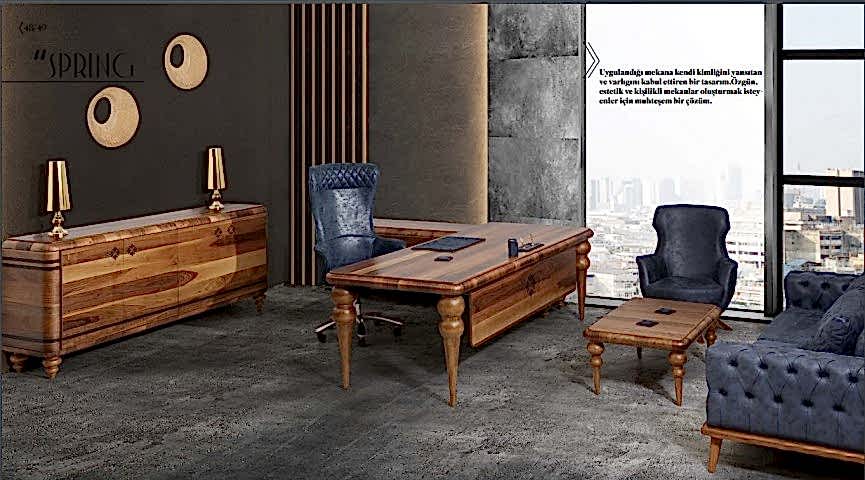 ALISHA LÜKS OFİS TAKIMI