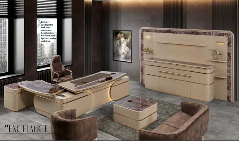 CAREMEL LÜKS OFİS MOBİLYASI